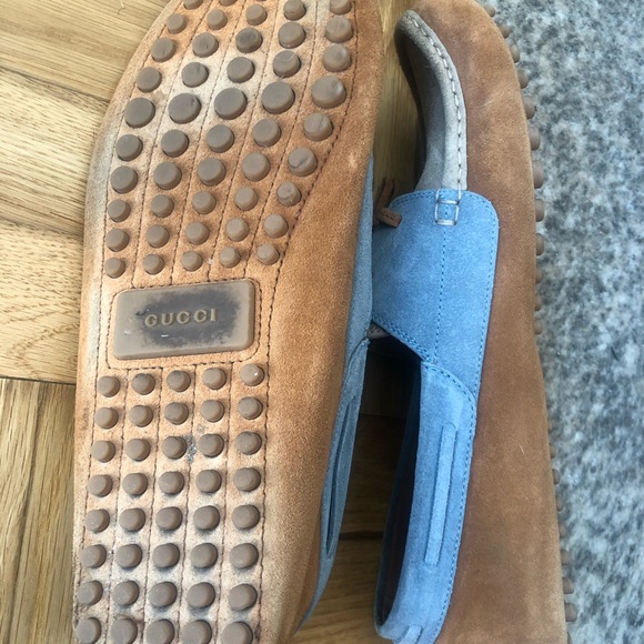 Gucci suede tassel boat shoes - Picture 2 of 2